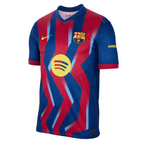 Nike Men's FC Barcelona 2025/26 Fourth Jersey Blue/Red