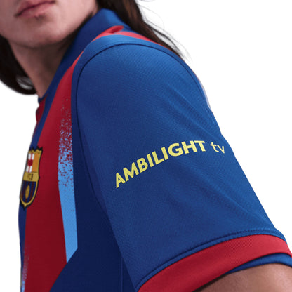 Nike Men's FC Barcelona 2025/26 Fourth Jersey Blue/Red