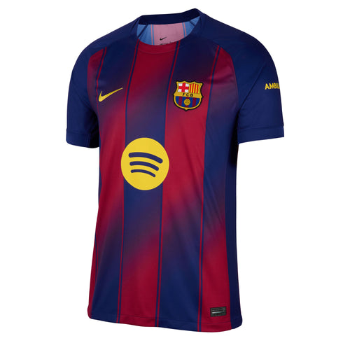 Nike Men's FC Barcelona 2025/26 Home Jersey Royal Blue/Red