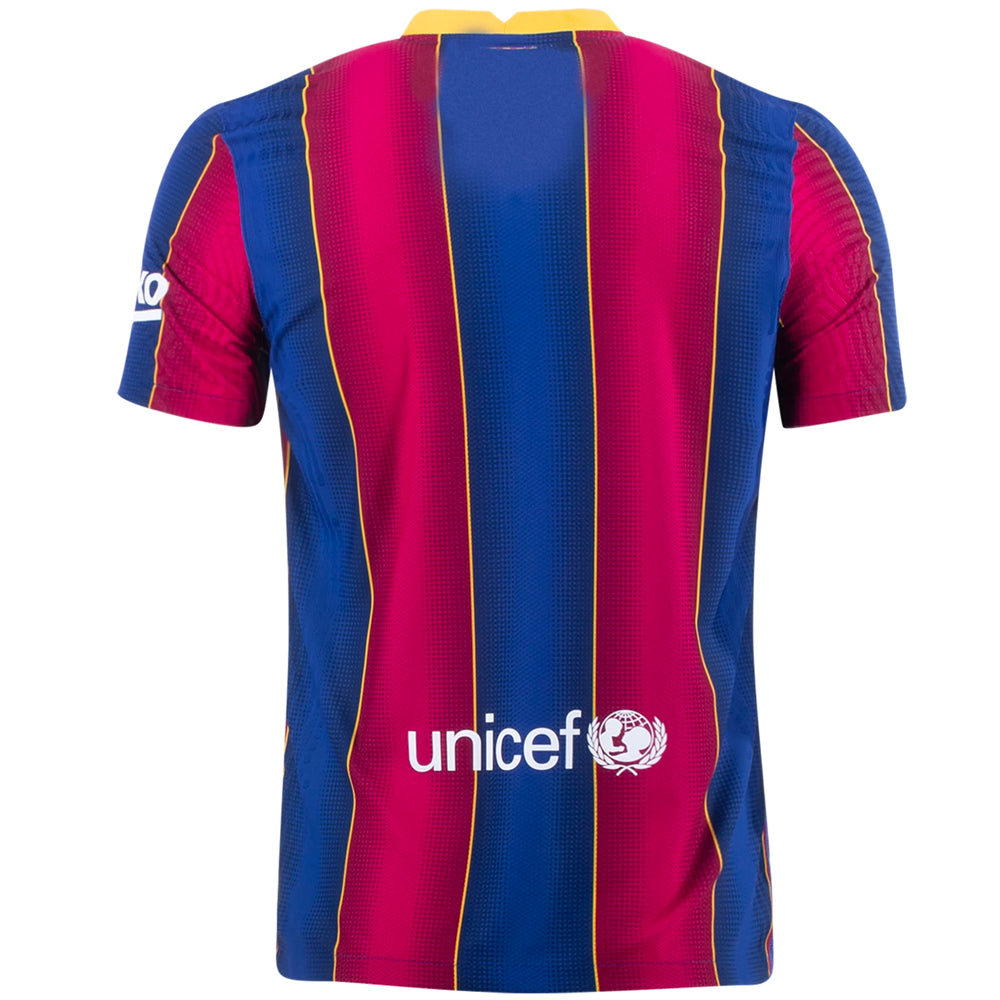 Nike Men's FC Barcelona 20/21 Vapor Match Home Jersey Deep Royal/Varsity Maize
