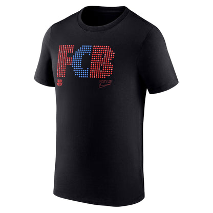 Nike Men's FC Barcelona Lights Tee Black/Red