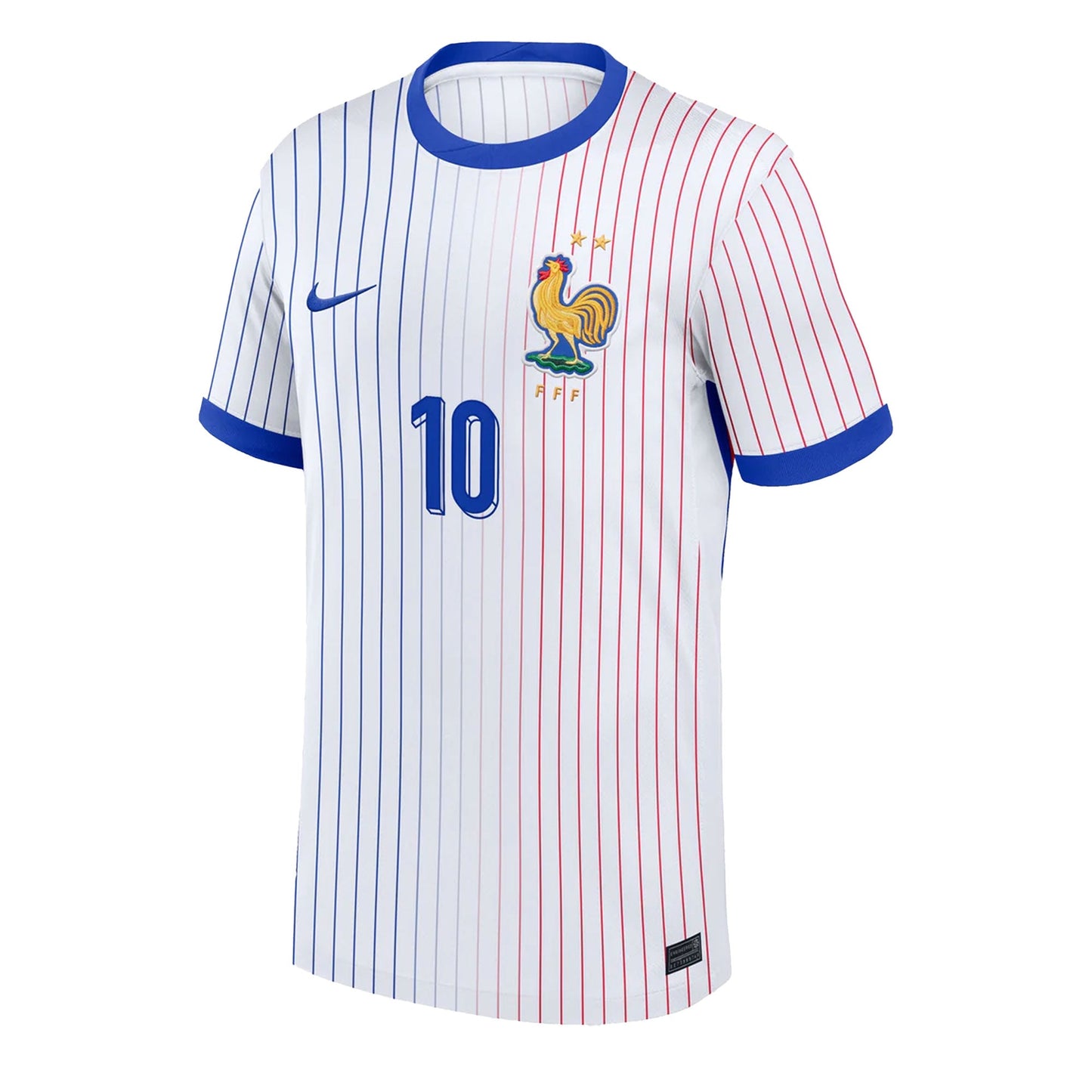 Nike Men's France 2024/25 Away Jersey w/ Mbappe #10 Printing