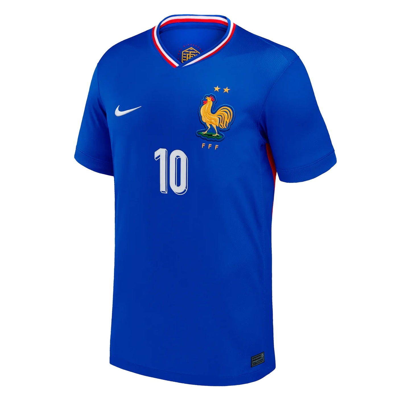 Nike Men's France 2024/25 Home Jersey w/ Mbappe #10 Printing