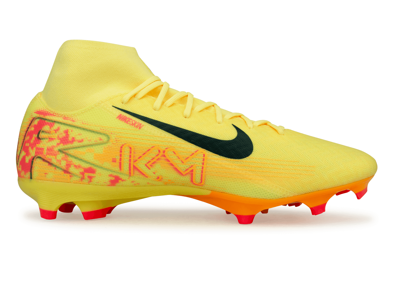 Nike Men's Zoom Mercurial Superfly 10 Academy KM FG/MG Laser Orange/ArmoryNavy