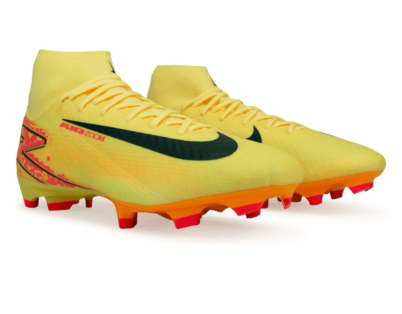 Nike Men's Zoom Mercurial Superfly 10 Academy KM FG/MG Laser Orange/ArmoryNavy