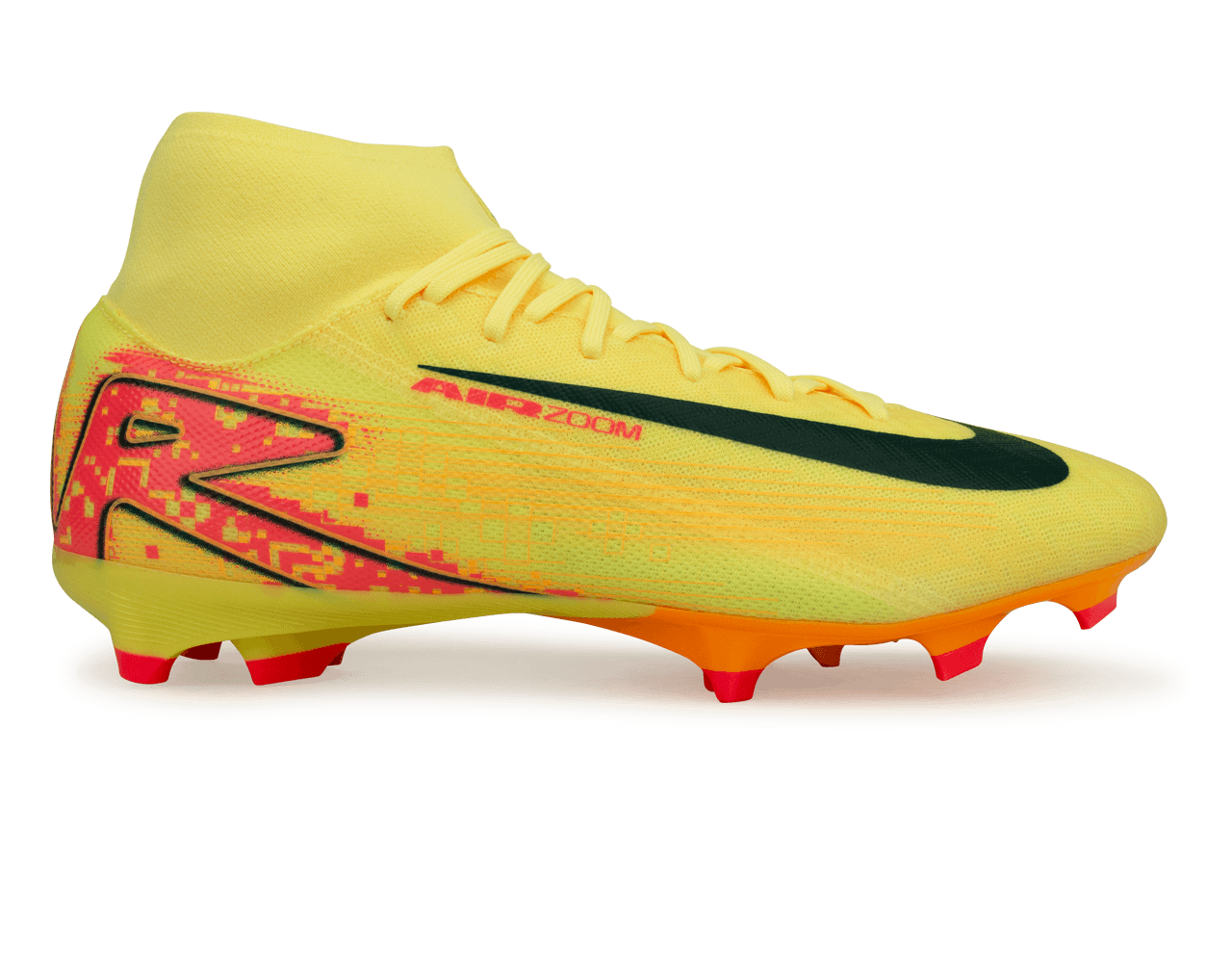 Nike Men's Zoom Mercurial Superfly 10 Academy KM FG/MG Laser Orange/ArmoryNavy