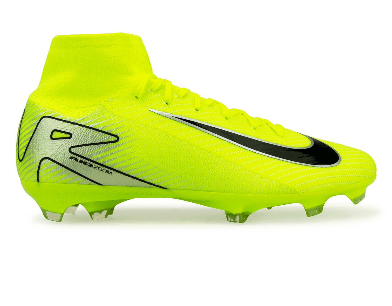 Nike Men's Zoom Mercurial Superfly 10 Pro FG Volt/Black