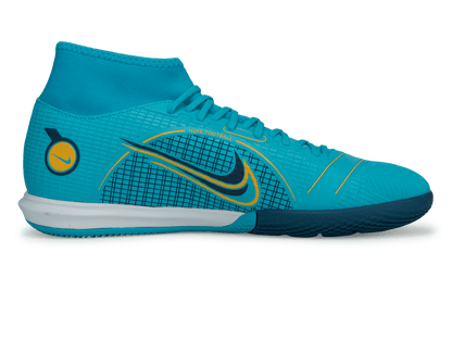 Nike Men's Mercurial Superfly 8 Academy IC Blue/Orange