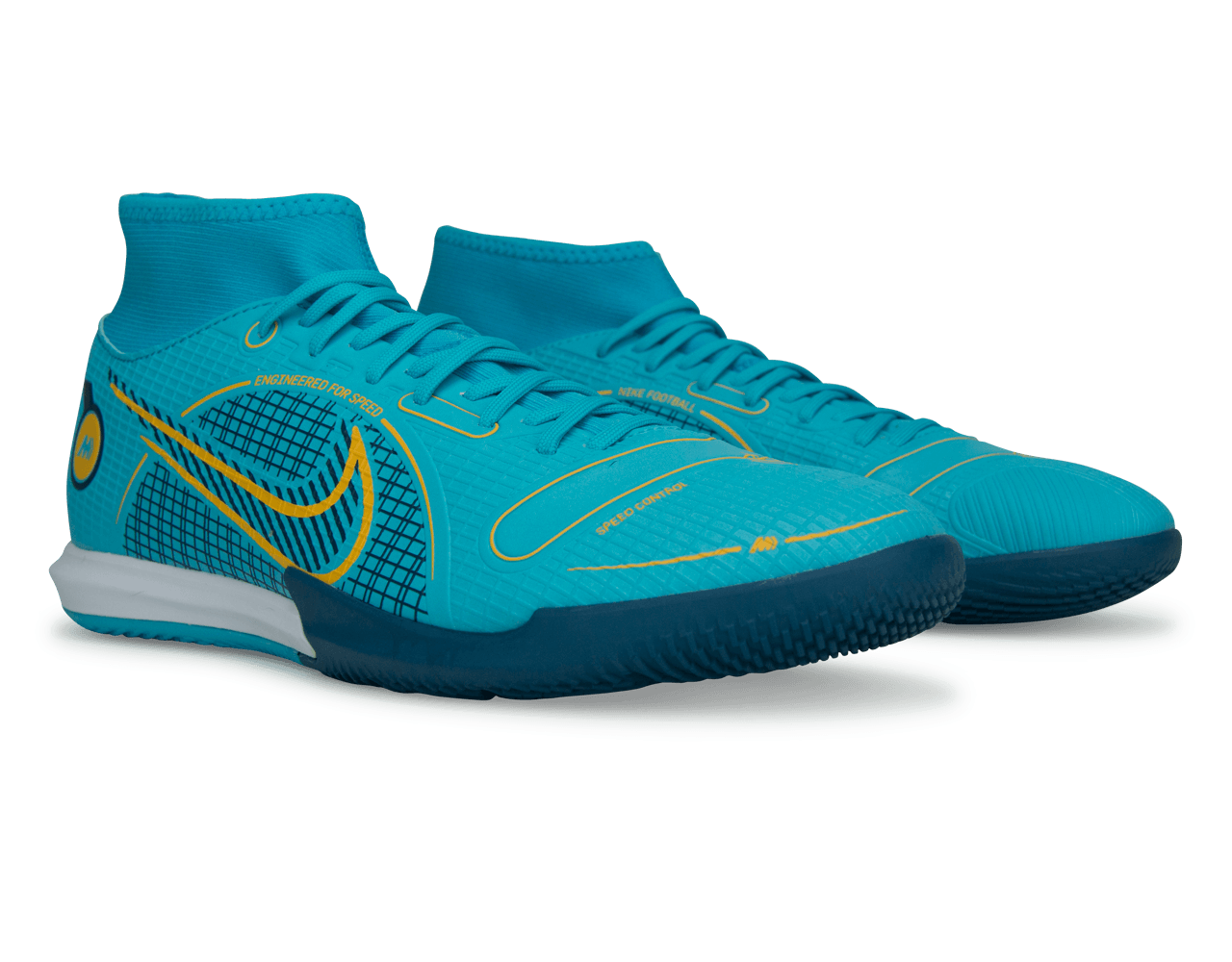 Nike Men's Mercurial Superfly 8 Academy IC Blue/Orange