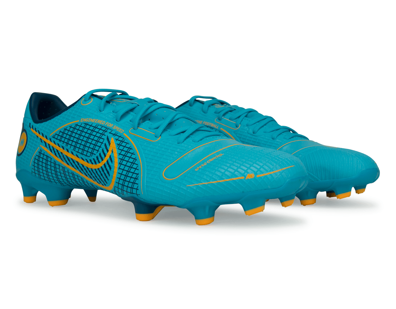 Nike Men's Mercurial Vapor 14 Academy FG/MG Blue/Orange