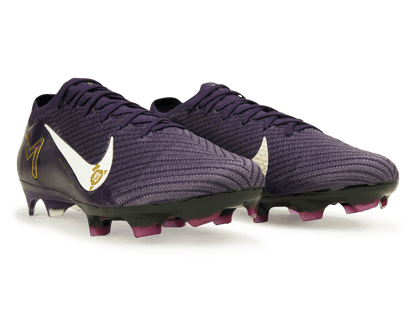 Nike Men's Zoom Mercurial Vapor 16 Elite KM FG Grand Purple/Pale Ivory