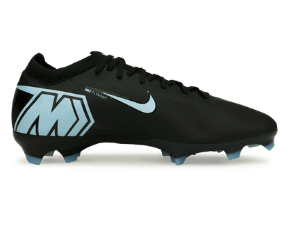 Nike Men's Zoom Mercurial Vapor 16 Pro FG Black/Ice Blue
