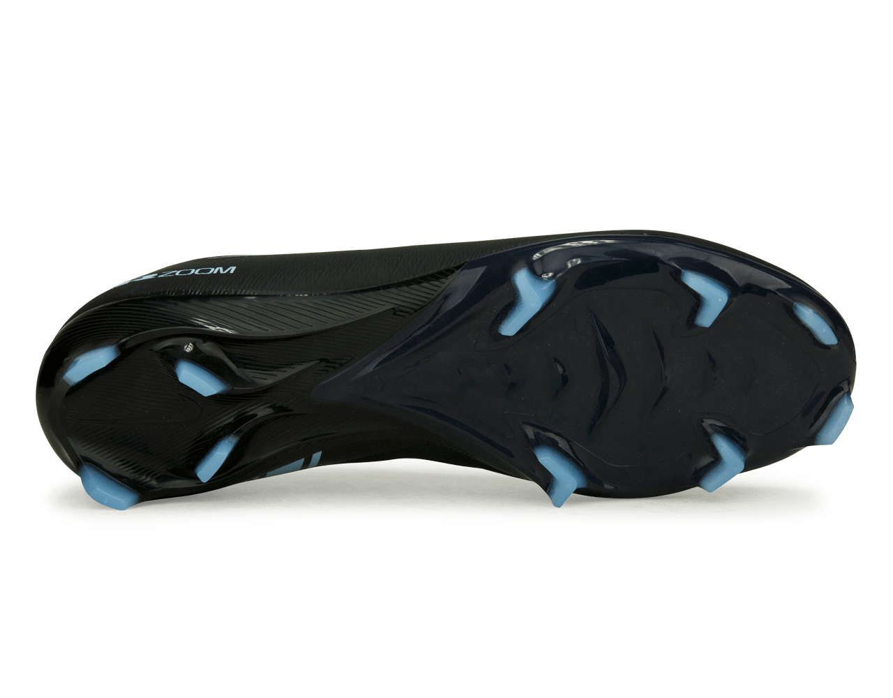 Nike Men's Zoom Mercurial Vapor 16 Pro FG Black/Ice Blue