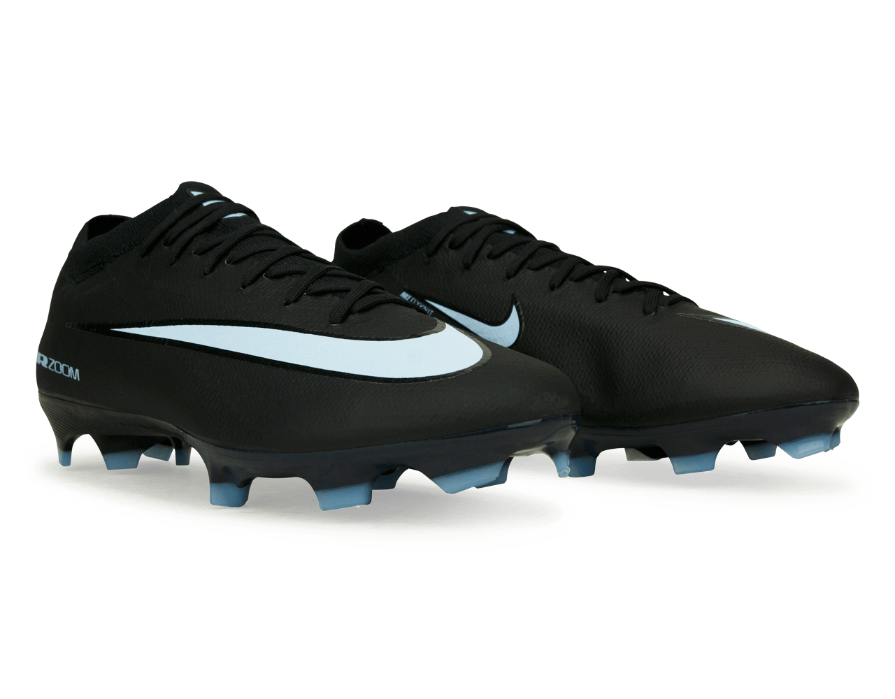 Nike Men's Zoom Mercurial Vapor 16 Pro FG Black/Ice Blue