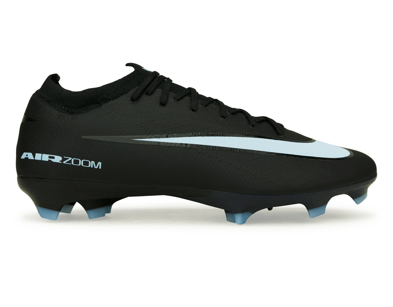 Nike Men's Zoom Mercurial Vapor 16 Pro FG Black/Ice Blue