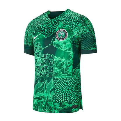 Nike Men's Nigeria 2022/23 Home Jersey Green Spark/Black
