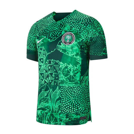 Nike Men's Nigeria 2022/23 Home Jersey Green Spark/Black