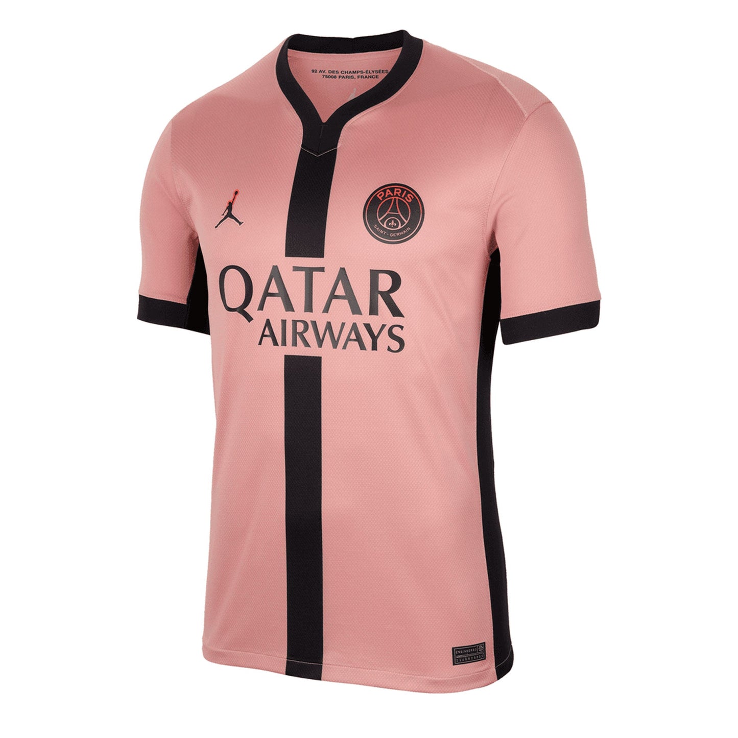 Nike Men's PSG 2024/25 Third Jersey Rust Pink/Black