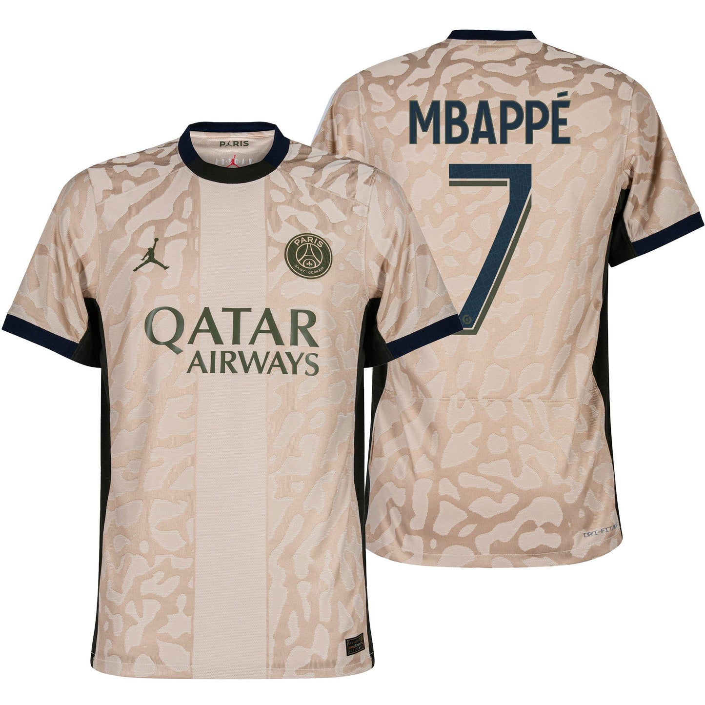 Nike Men's PSG 2023/24 Dri-FIT ADV Fourth Jersey w/ Mbappe #7 Printing