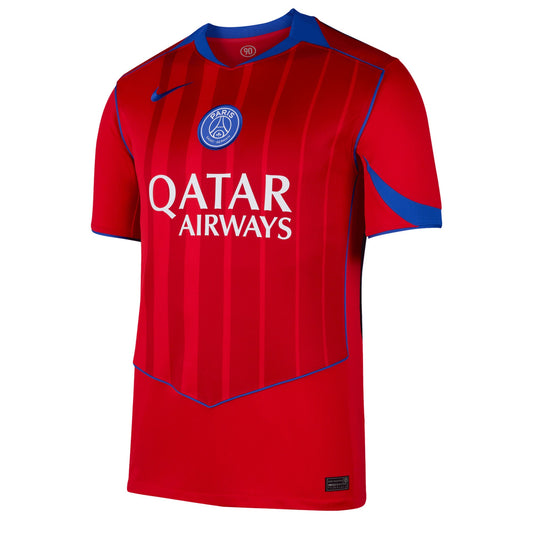 Nike Men's PSG 2025/26 Third Jersey Global Red/Hyper Royal
