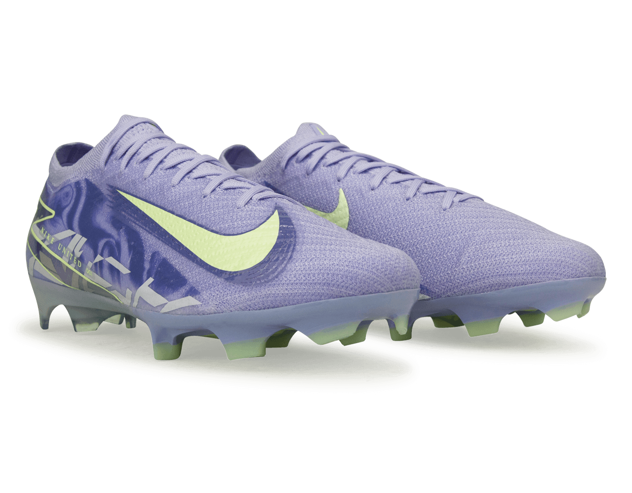 Nike Men's United Mercurial Vapor 16 Elite FG Purple Agate/Barely Volt