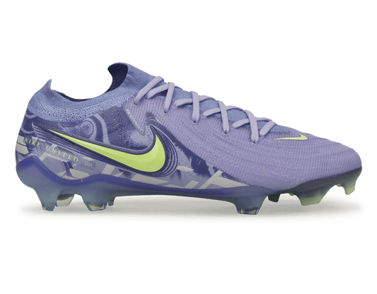 Nike Men's United Phantom GX II Elite FG Purple Agate/Barely Volt