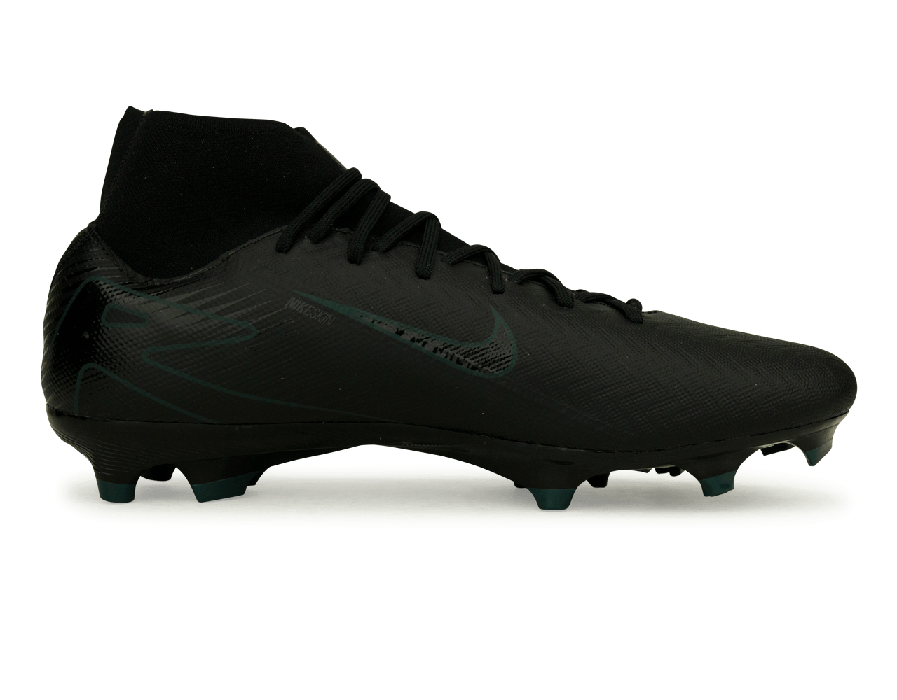 Nike Men's Zoom Mercurial Superfly 10 Academy FG/MG Black/Deep Jungle