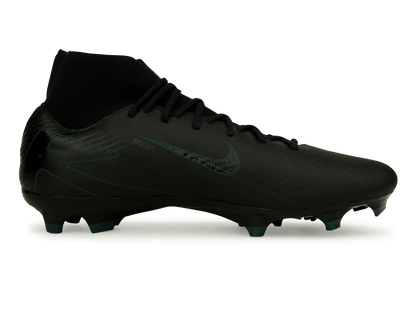 Nike Men's Zoom Mercurial Superfly 10 Academy FG/MG Black/Deep Jungle