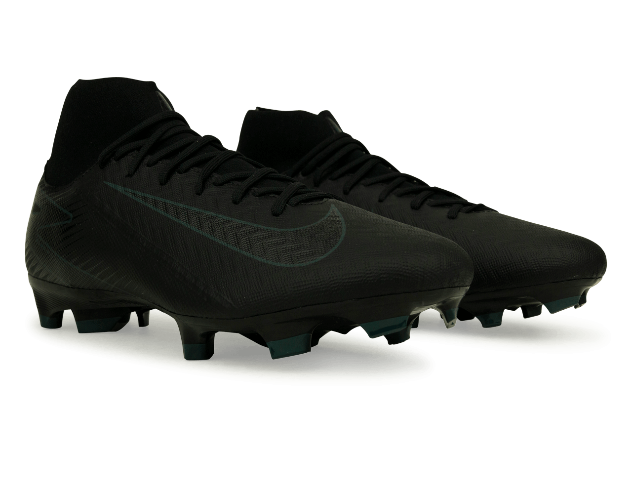 Nike Men's Zoom Mercurial Superfly 10 Academy FG/MG Black/Deep Jungle