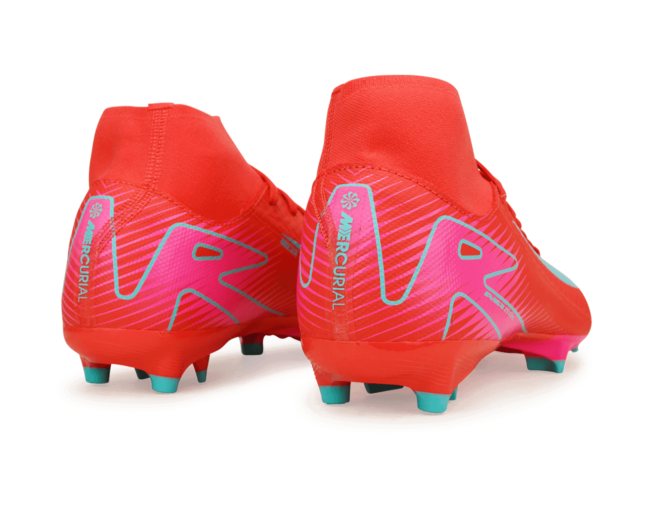 Nike Men's Zoom Mercurial Superfly 10 Academy FG/MG Ember Glow/Aurora Green