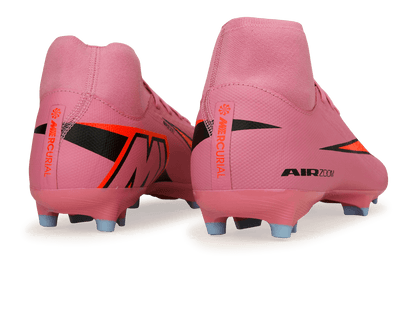 Nike Men's Zoom Mercurial Superfly 10 Academy FG/MG Magic Flamingo/Black