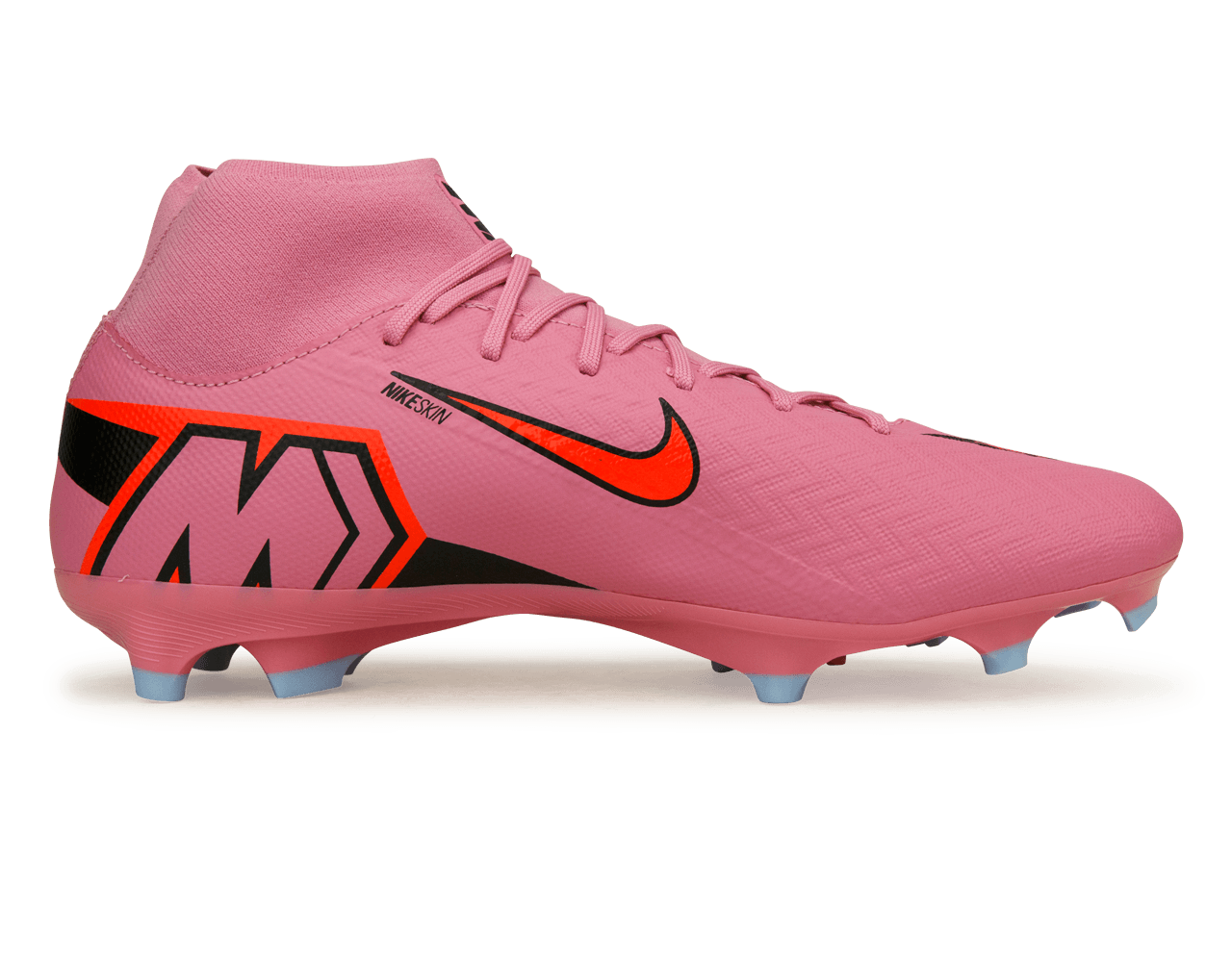 Nike Men's Zoom Mercurial Superfly 10 Academy FG/MG Magic Flamingo/Black