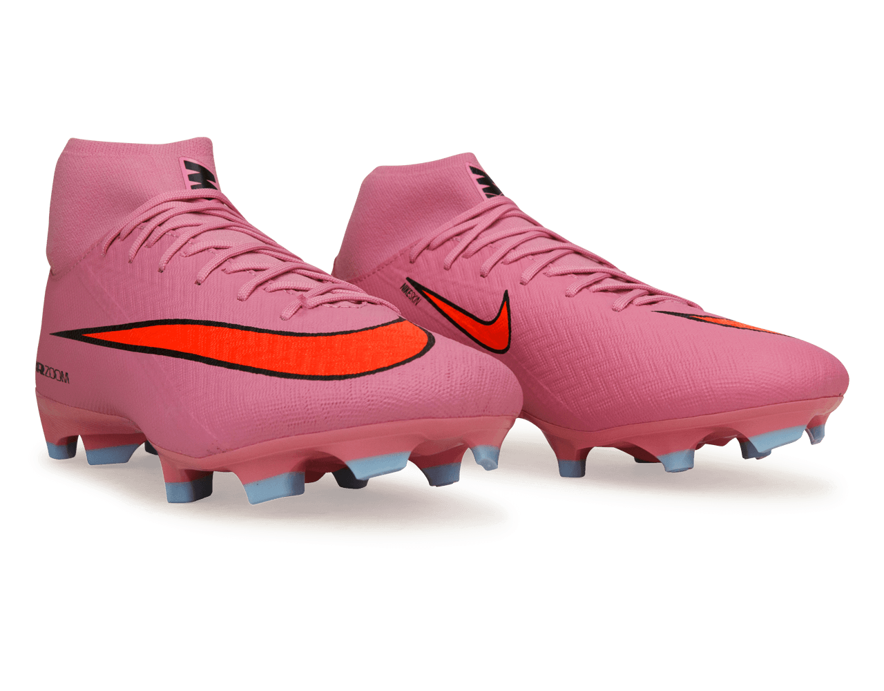 Nike Men's Zoom Mercurial Superfly 10 Academy FG/MG Magic Flamingo/Black