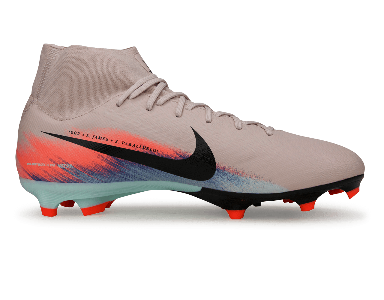 Nike Men's Zoom Mercurial Superfly 10 Academy FG/MG Silt Red/Racer Blue