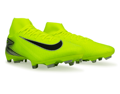 Nike Men's Zoom Mercurial Superfly 10 Academy FG/MG Volt/Black