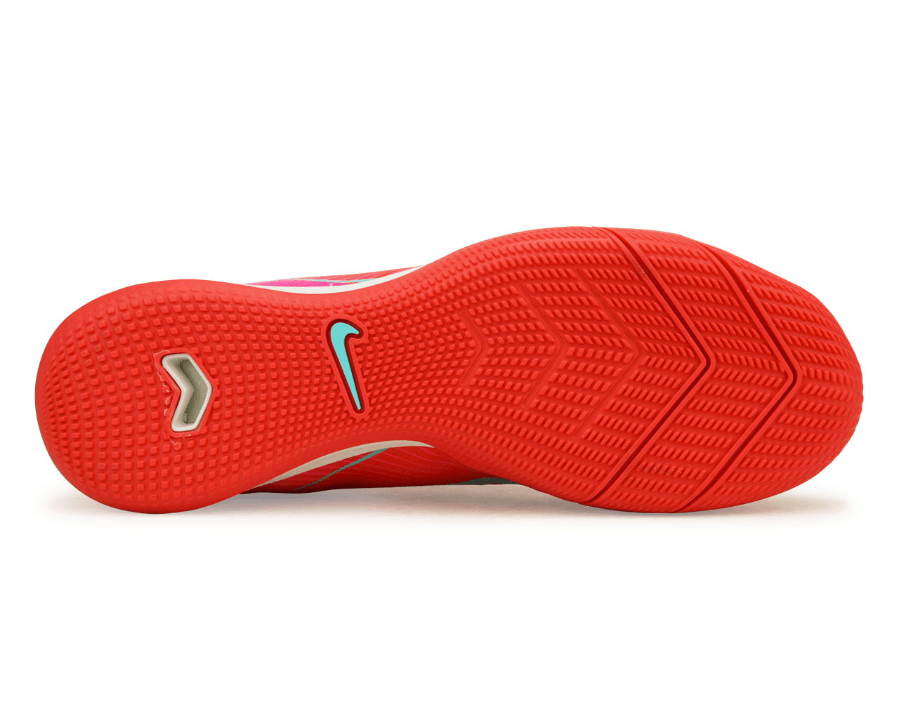 Nike Men's Zoom Mercurial SuperFly 10 Academy IC Ember Glow/Aurora Green