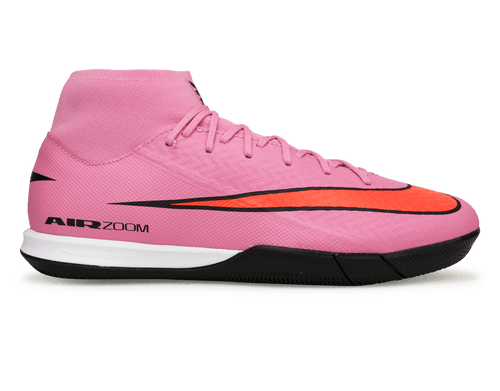 Nike Men's Zoom Mercurial Superfly 10 Academy IC Magic Flamingo/Black