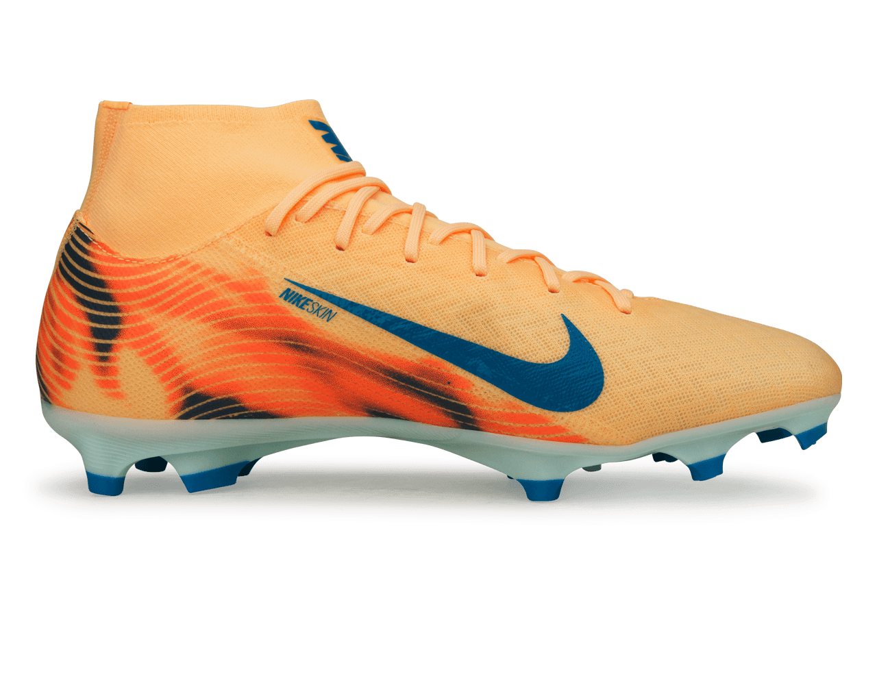 Nike Men's Zoom Mercurial Superfly 10 Academy 'Kylian Mbappe' FG/MG Melon Tint/Igloo