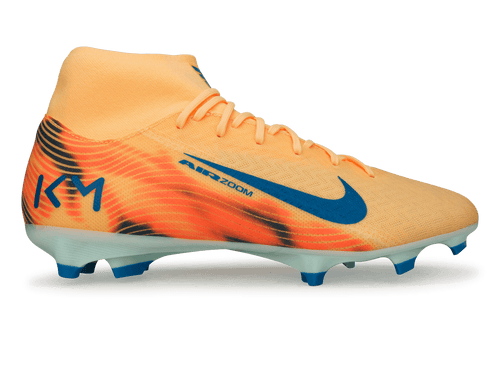 Nike Men's Zoom Mercurial Superfly 10 Academy 'Kylian Mbappe' FG/MG Melon Tint/Igloo