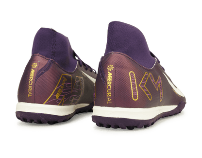 Nike Men's Zoom Mercurial Superfly 10 Academy KM TF Grand Purple/Pale Ivory