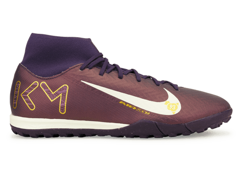 Nike Men's Zoom Mercurial Superfly 10 Academy KM TF Grand Purple/Pale Ivory