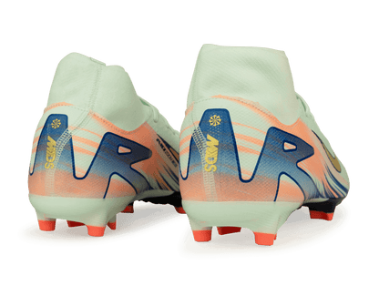 Nike Men's Zoom Mercurial Superfly 10 Academy MDS 009 FG/MG Barely Green/Metallic Gold