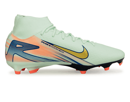 Nike Men's Zoom Mercurial Superfly 10 Academy MDS 009 FG/MG Barely Green/Metallic Gold