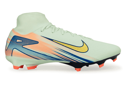 Nike Men's Zoom Mercurial Superfly 10 Academy MDS 009 FG/MG Barely Green/Metallic Gold