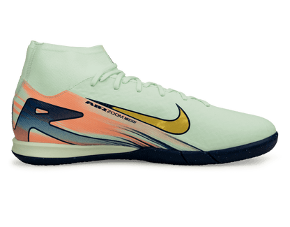 Nike Men's Zoom Mercurial Superfly 10 Academy MDS 009 IC Barely Green/Metallic Gold
