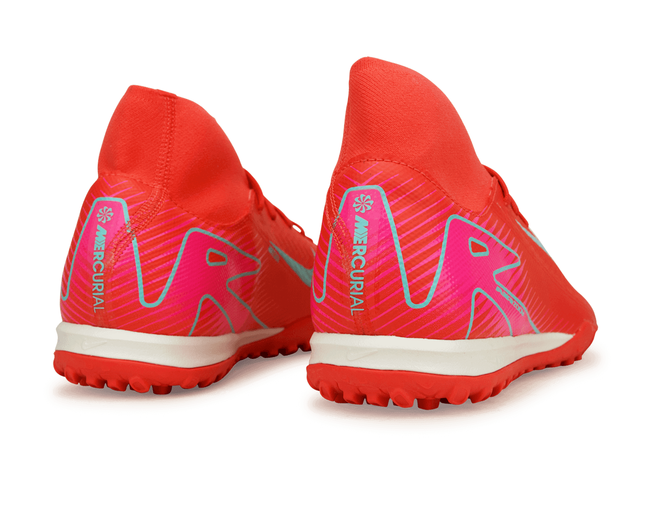 Nike Men's Zoom Mercurial Superfly 10 Academy TF Ember Glow/Aurora Green