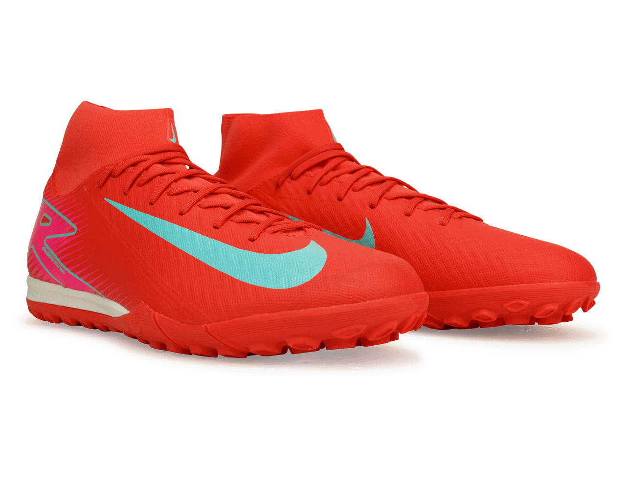 Nike Men's Zoom Mercurial Superfly 10 Academy TF Ember Glow/Aurora Green