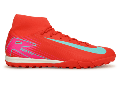 Nike Men's Zoom Mercurial Superfly 10 Academy TF Ember Glow/Aurora Green