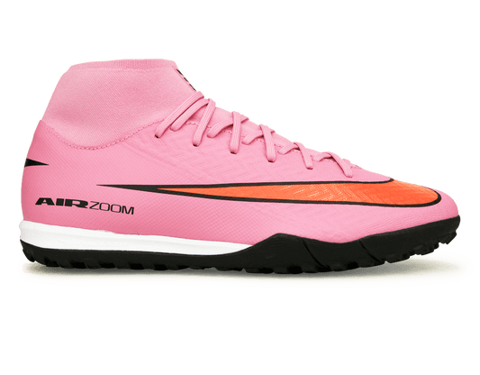 Nike Men's Zoom Mercurial Superfly 10 Academy TF Magic Flamingo/Black