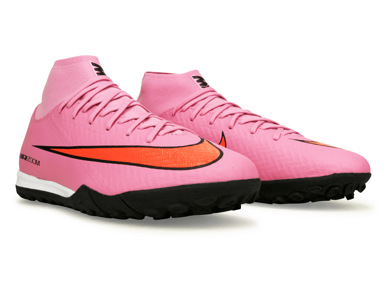 Nike Men's Zoom Mercurial Superfly 10 Academy TF Magic Flamingo/Black